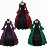 Déguisement Femme Robe de Cour Victorienne Costume Renaissance Festival