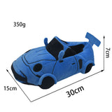 30CM Adulte&Enfant Chaussons de Voiture Bleus Pour Halloween