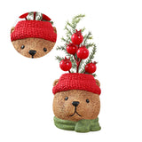 16CM Décorations de Noël en Résine 3 Pièces