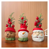 16CM Décorations de Noël en Résine 3 Pièces