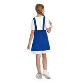 Déguisement Mario Jeu Robe Bleue Enfant