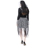 Déguisement Catrina Femme Robe Noire pour Le Jour des Morts