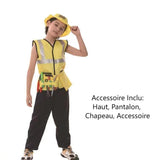 Déguisement Enfant Police Prisonnier Pompier Uniforme Costume Halloween