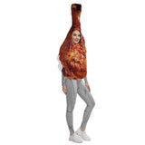 Déguisement Combinaison de Cuisse de Poulet Rôti Adulte & Enfant pour Thanksgiving