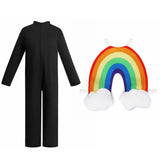 Déguisement Enfant Nuage/Arc-en-ciel/Flocon de Neige/Cache-nuage Tenue de Scène