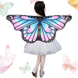 Déguisement Enfant Cape à Ailes de Papillon en Groupe Costume pour Halloween