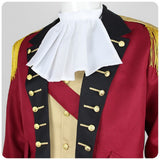 Déguisement George Washington Tenue Président Rouge Adute pour Halloween Carnaval