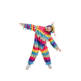 Déguisement Pitana Robe à Capuche et Combinaison Colorée Enfant