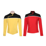 Déguisement Star Trek Lower Decks Homme Uniforme Veste Rouge/Jaune Costume