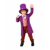 Déguisement Enfant Wonka(2023) Willy Wonka Costume Violet pour Halloween