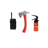 Déguisement Enfant Pompier+Chauffeur de Camion Costume Rouge