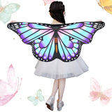 Déguisement Enfant Cape à Ailes de Papillon en Groupe Costume pour Halloween