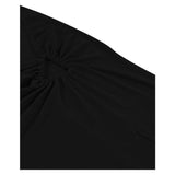 Déguisement Y2K Robe Asymétrique à Épaules dénudées Costume Noir