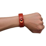 Accessories Bracelet Vintage en Cuir de Vache de Couleur Noir/Brun/Kaki
