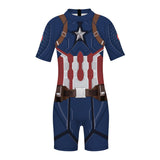 Déguisement Enfant Captain America Venom Dragon Ball Maillot de Bain Costume