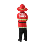 Déguisement Enfant Pompier+Chauffeur de Camion Costume Rouge
