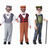 Déguisement Enfant Grand-Père Costume Halloween Carnaval