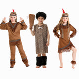 Déguisement Fille Indiens Indigènes Aborigène Tenue Costume d'Halloween