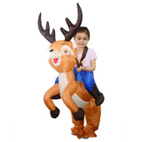 Déguisement Enfant Cerf Gonflable Costume pour Halloween