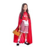 Déguisement Fille Le Petit Chaperon Rouge Robe Costume d'Halloween