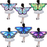 Déguisement Enfant Cape à Ailes de Papillon en Groupe Costume pour Halloween