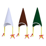 Accessoire Festival de la Bière Chapeau Pointu Marron/Vert/Blanc Adulte