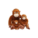 Accessoire Peluche Gorille Brun Cadeaux d'Anniversaire ou de Noël