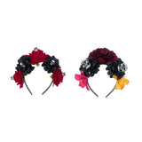 Accessoires pour Cheveux Crâne Effrayant pour le Jour des Morts