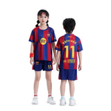Déguisement Enfant Maillot de la Barcelone Costume pour La Coupe du Monde