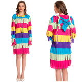 Déguisement Adulte La Piñata Pinata Couleure Costume Pour Halloween