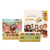 Cosplay Accessoire Enfant Crayons de Maquillage pour Le Visage 12, 16, 28 ou 36 Couleurs