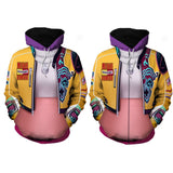 Déguisement Adulte Kpop Demon Hunter Huntrix Rumi Pullover/Zipper Sweat-shirt Costume