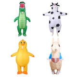 Déguisement Crocodile/Alpaga/Canard/Vache Combinaison Gonflable