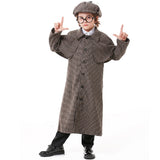 Déguisement Détective Sherlock Holmes Tenue Brune Garçon pour Journée Mondiale du Livre