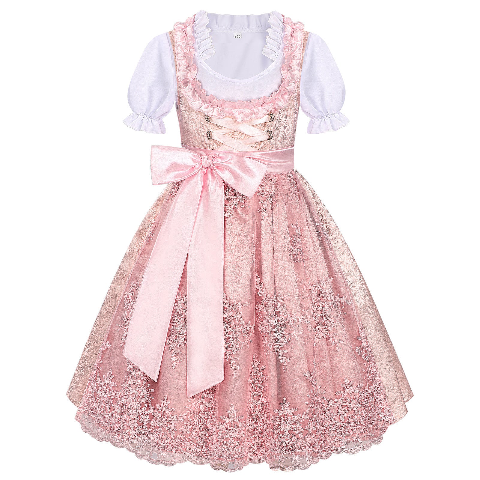 Déguisement Enfant Robe Bavaroise de la Fête de la Bière Allemande