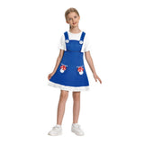 Déguisement Mario Film Robe Bleue Enfant