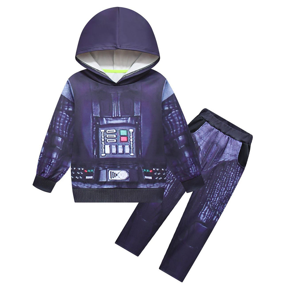 Déguisement Enfant La Guerre des Étoiles Stormtrooper/Darth Vader Tenue de Sweat-shirt Costume d'Halloween