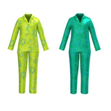 Déguisement Enfant Vice-Versa 2(2024) Joie et Dégoût Pyjama Costume Vert
