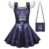 Déguisement Fille La Guerre des Étoiles Stormtrooper/Darth Vader Robe Costume d'Halloween