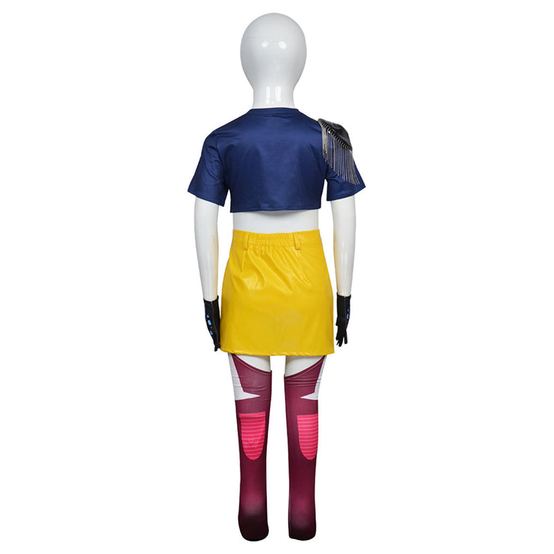 Déguisement Enfant Kpop Demon Hunters HUNTR/X Rumi Zoey Mira Costume