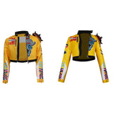 Déguisement Enfant&Adulte KPop Demon Hunters(2025) Huntrix Rumi Veste Jaune Costume