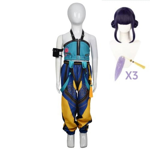 Déguisement Enfant Kpop Demon Hunters HUNTR/X Rumi Zoey Mira Costume