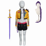 Déguisement Enfant KPop Demon Hunters Huntrix Rumi Costume