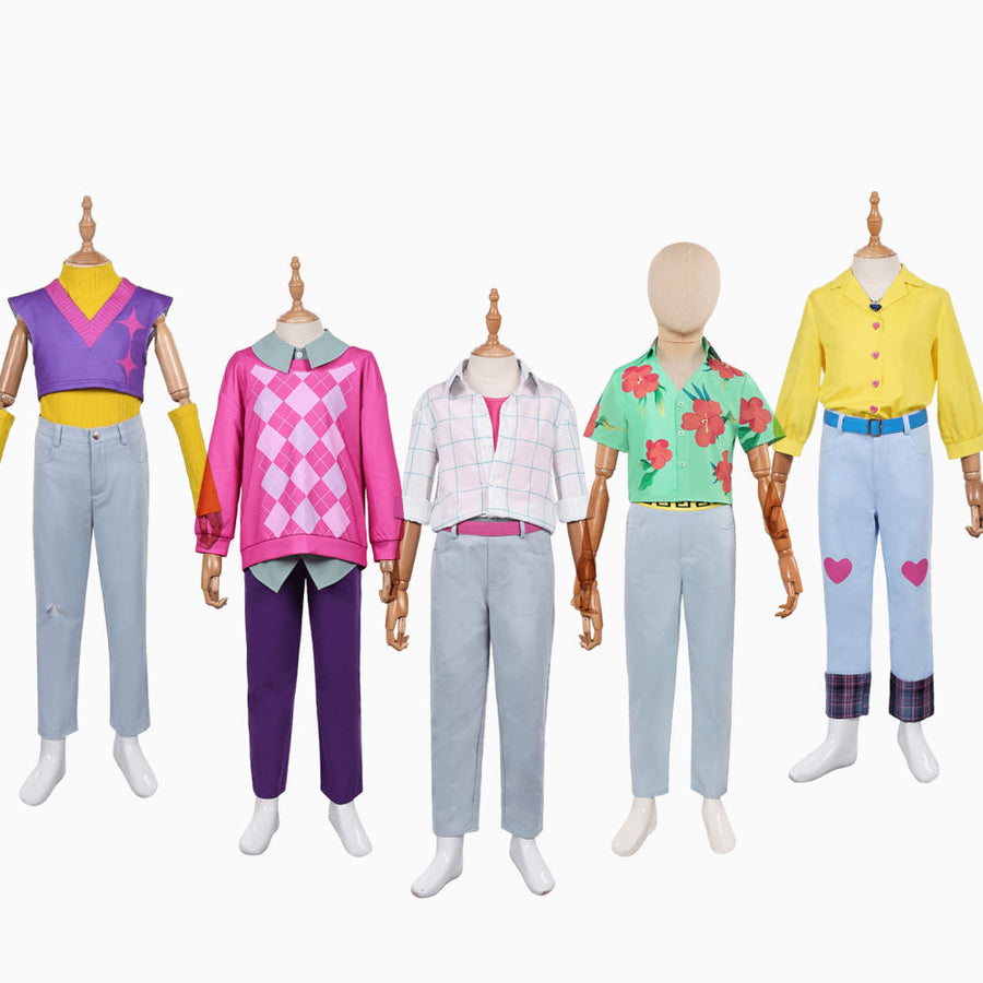 Survêtement Ensemble Fille K-Kpop D-Demon H-Hunters Enfant