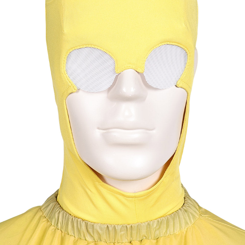 Déguisement Invincible Saison 3(2025) Mark Grayson Gonflable Combinaison Jaune/Bleue Costume d'Halloween