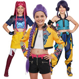 Déguisement Enfant Kpop Demon Hunters HUNTR/X Rumi Zoey Mira Costume