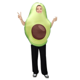 Déguisement Fruits Raisin, Avocat, Fraise Amusant Costume 3 Pièces Pour Halloween