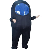 Déguisement Adulte Gonflable d'Extraterrestre Coloré Pour Halloween