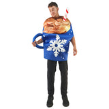 Déguisement Cappuccino et Gâteau Costume Drôle Pour Halloween