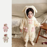 Déguisement Enfant Bébé Lapin Mignon Crawlwear Costume pour Halloween